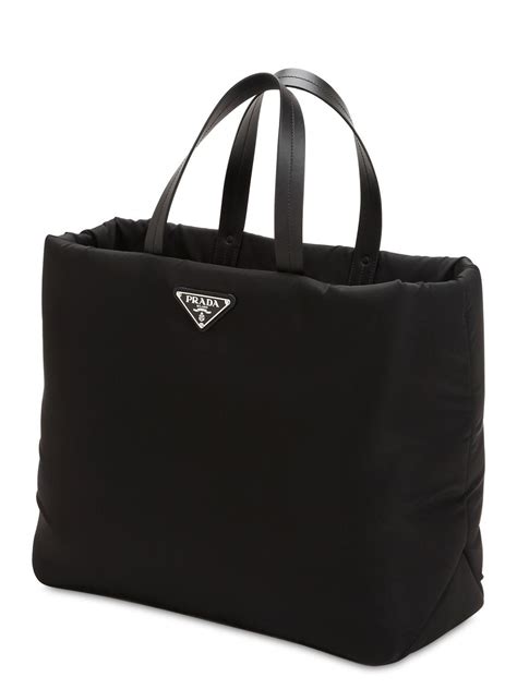 prada puffer tote